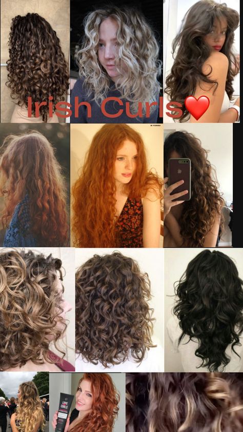 I didn’t know what my hair was like until someone told me I have Irish curls Curly Tips, Someone Told Me, Medium Hair, My Aesthetic, Medium Hair Styles, My Hair, Hair Styles, Hair, Beauty