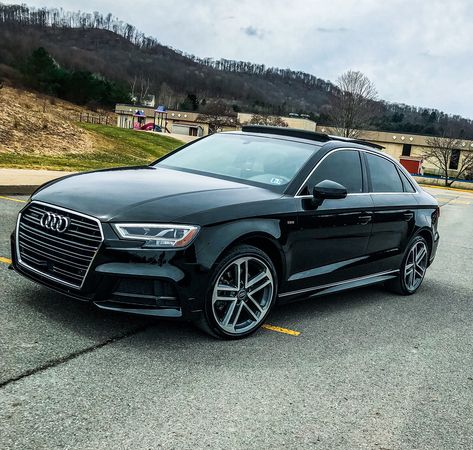 Tinted out my baby 🖤 #turbo #audi #a3 #a3sedan #fast #0to60 A3 Audi Sedan, Audi A3 Black, Audi A3 Sedan, Vision Boarding, Foods With Calcium, Audi S3, Boy Toy, Outdoors Tattoo, Audi S5