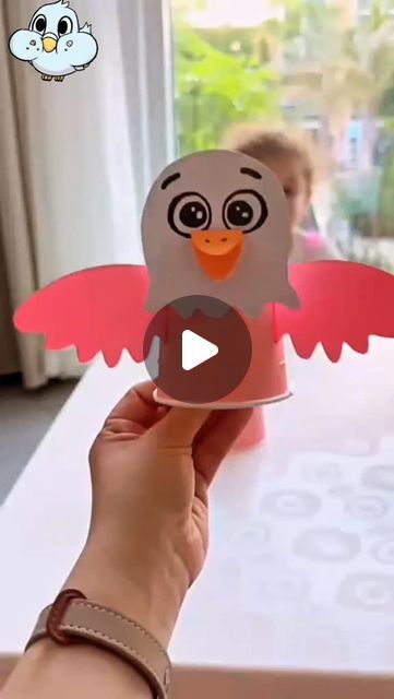 Itsy Bitsy Artsy I Art & Craft I Creative DIY on Instagram: "DIY a Flying Bird Toy ✨✂️ Easy and quick to make this toy with paper cup. Have a good time with your children playing with this fun Toy. 
.
.
No copyright infringement intended. All credit goes to original creator (owner of this video - unknown).
.
.
.
.
📌 Follow me for more:
➡️ @itsy_bitsy_23
➡️ @itsy_bitsy_23
➡️ @itsy_bitsy_23
.
.
.
.
#funcraftskids #familyactivities #holidayscrafts #holidaysfun #creativity #parentchildcraft #parentchildfuntime #reels #explore #explorpage #funtoy #handmadetoys #creativecraft #fundiy #tutorial #creativity #craftbirds #funwithkids #craftykids #craftyideas #kidscrafts #parentchildhandmade #papercupcrafts #kindergartenactivities #kidsplaytime #creativeplayideas #CreativePlay #artandcraft #Crafting Easy Bird Feeders For Kids To Make, Birds Crafts Preschool, Birds Crafts For Kids, Paper Cup Crafts, Toddler Hacks, Fly Craft, 23 September, Holiday Crafts For Kids, Flying Birds