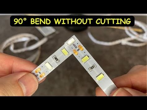 (7) How to Bend LED Strip at 90° (3 Unique Ways ANYONE Can Do) - YouTube Where To Put Led Strip Lights, Fabric Headboard, Bedroom Lighting, Led Strip Lighting, Reading Nook, Led Strip, Bedroom Diy, Strip Lighting, Bend