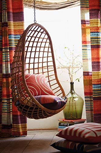 Hanging Cane Handmade Wicker Swing Chair Hanging Chair Hammock Swing Fairwayz Hanging Chairs, Basket Chair, Hanging Hammock Chair, Ikea Chair, Eames Chairs, White Chair, Home Sofa, Hammock Chair, Diy Chair