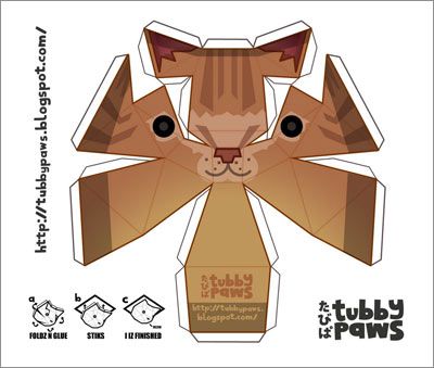 Ceiling Cat Goes Papercraft Treat Box Template, Cat Template, Micro Pigs, Teacup Pigs, Cat Printable, Mini Pigs, Paper Doll Template, Paper Animals, Diy Gift Box