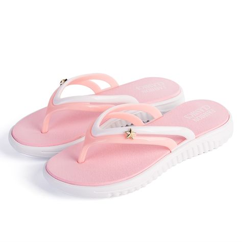 Smarter Shopping, Better Living!  Aliexpress.com Cheap Flip Flops, Soft Slippers, Summer Flip Flops, Beach Swimming, Flip Flop Slippers, Comfortable Flats, Woman Beach, Beach Shoes, Rubber Heels