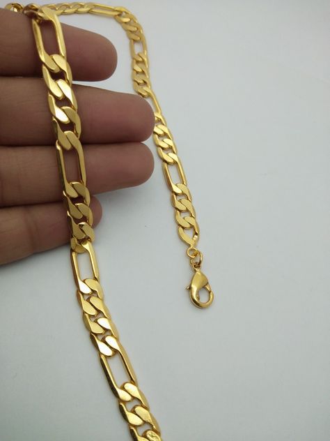 Chain necklaces, gold chain, Figaro chain, Fashion jewelry Mens Jewelry Gold Chain, Gold Chain Jewelry For Men, Gold Chain Models For Mens, Gents Chains Gold, Boys Chain Design Gold, Gents Chain Design Gold, Gold Chain Jewelry For Men Modern, Mens Chains Gold For Men, Gold Chain Men