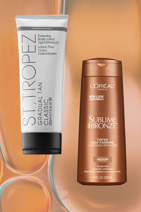 Summer is just around the corner, meaning it’s a time to invest in a great self-tanner. From affordable drugstore self-tanners to super hydrating options, keep reading to see which ones customers love the most. #selftanner #glow #beautyproducts #summer Best Self Tanner 2024, Best Drugstore Self Tanner, Best Self Tanning Lotion, Gradual Tanning Lotion, Tanning Skin Care, Sunless Tanning Lotion, Best Self Tanner, Self Tanning Lotions, Sunless Tanner