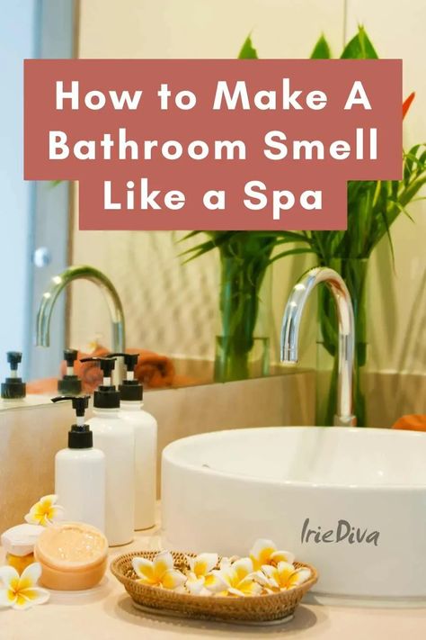 Luxury Spa Bathroom, Bathroom Fragrance, Home Spa Room, Room Freshener, Bathroom Smells, Aromatic Oils, Diy Spa, My Bathroom, House Smell