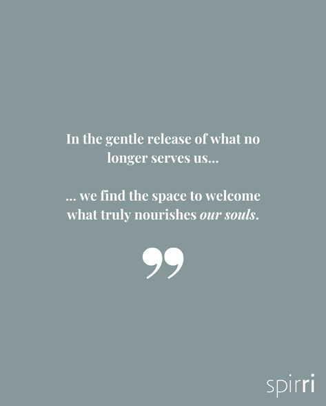 By consciously letting go of what no longer serves you, you open up space for new things to come in.  🌿⁠ ⁠ How are you consciously releasing what no longer serves you? 💗💭⁠ ⁠ #spiritualquotes #spirriofficial #spirri #inspiringquotes #release #personalgrowth #wisdom #life #quotestoliveby⁠ Creating Space Quotes, Letting Go Of What No Longer Serves Me, Release Quotes Letting Go, Let Go Of What No Longer Serves You, Stillness Quotes, Release Quotes, Be Still Quotes, Space Quotes, Healing Thoughts