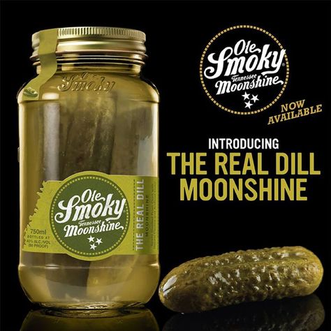 The Real Dill Moonshine! Easy Bubble Tea Recipe, Moonshine Cocktails, How To Make Moonshine, Moonshine Recipe, Moonshine Recipes, Pickle Juice, Exotic Food, Drinks Alcohol Recipes, Dill Pickle