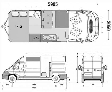 Ducato Camper, Custom Camper Vans, Kombi Home, Sprinter Camper, Volvo 850, Diy Rv, Campervan Life, Build A Camper Van, Food Ideas Summer