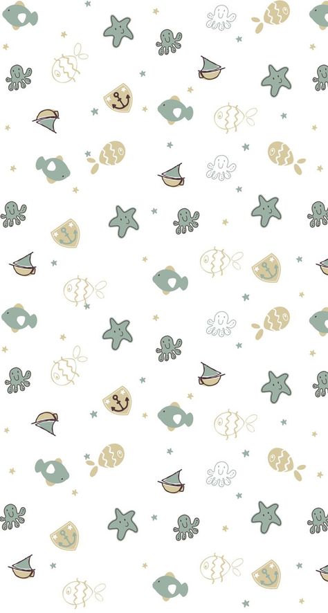 Kids Wallpaper Pattern, Kids Wallpaper Aesthetic, Wallpaper Wa, Wallpaper Doodle, Graphic Wallpaper, Cute Patterns Wallpaper, Baby Scrapbook, Cute Wallpaper Backgrounds