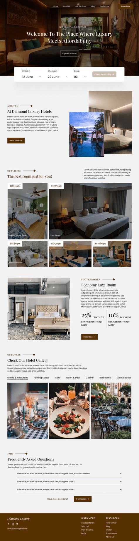 Landing Page Ui Design, Login Page Design, Hotel Website Design, Hotel Booking Website, Travel Website Design, Landing Page Ui, Minimalist Web Design, Website Design Inspiration Layout, Agency Website Design