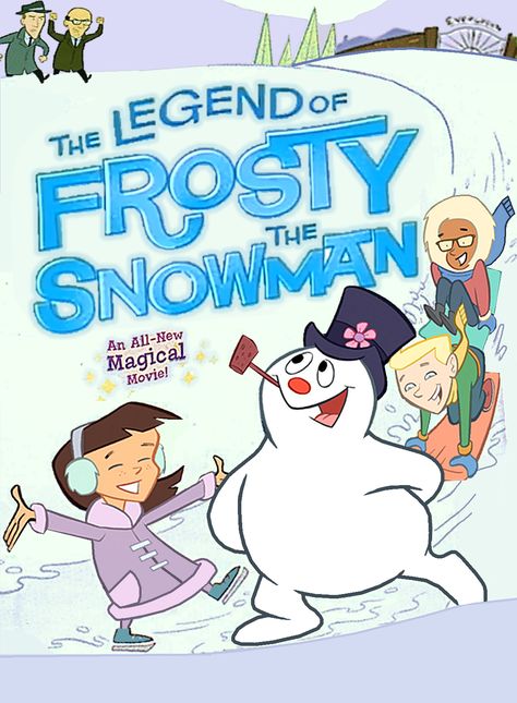 The Legend of Frosty the Snowman (2005) Cover (edited by: me) Frosty The Snowman, Frosty The Snowmen, The Snowman, Artwork Pictures, Bass, Quick Saves