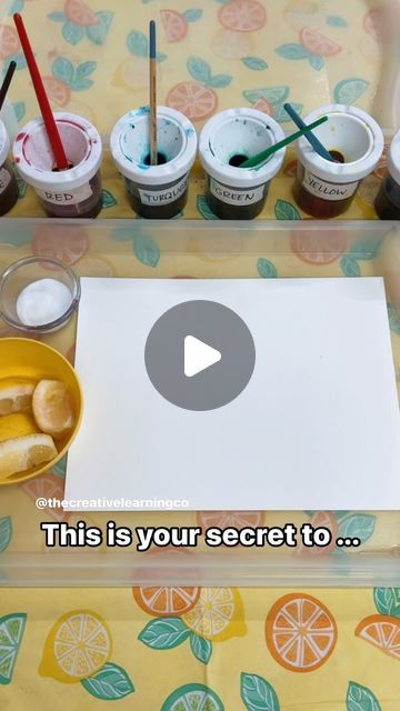 Ashley | Sensory Play & Process Art Ideas on Instagram: "The secret to stunning watercolor art ⬇️

sprinkle with salt 🧂 and some fresh lemon juice!

Boom 💥 a magical process art project!

So simple, so easy, and great for all ages!

Tips: use 140lb watercolor paper, the more watercolor the better 

SAVE for your next sensory art adventure!
TAG a friend who loves sensory art too!
FOLLOW @thecreativelearningco for art and sensory play inspiration!

#thecreativelearningco #playtolearn #openendedart #processart #processartforkids #artforallages #handsonlearning #playbasedlearning #artprojectsforkids #kindergartenart #artteachersofinstagram #artteacherlife #sensoryplay #sensoryplayideas #sensorytable #openendedplay #childledlearning #preschoolplayideas #preschoolactivities #preschoolathome" Oil And Water Painting, Easy Process Art Preschool, Watercolor Activities For Kids, Process Art For Preschoolers, Watercolor Art Kids, Process Art Preschool, Salt Watercolor, Ashley Wilson, Senior Crafts