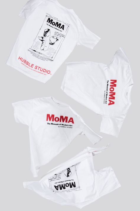 hubble studio moma items is fashion modern fashion t shirt white black red Moma Art, Moma Museum, London Painting, Tshirt Art, Fashion T Shirt, Museum Of Modern Art, Modern Fashion, Art Studios, Shirt White