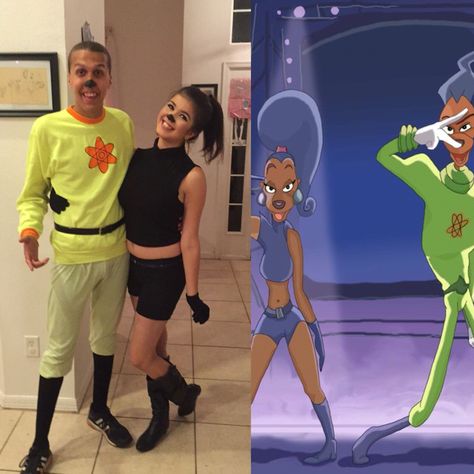 Disney Powerline and his backup dancer Halloween costume for couples! Powerline Costume, Halloween Costume For Couples, Costume For Couples, Backup Dancer, Disney Costume, Dancer Costume, Halloween Pins, Creative Costumes, Costumes Ideas