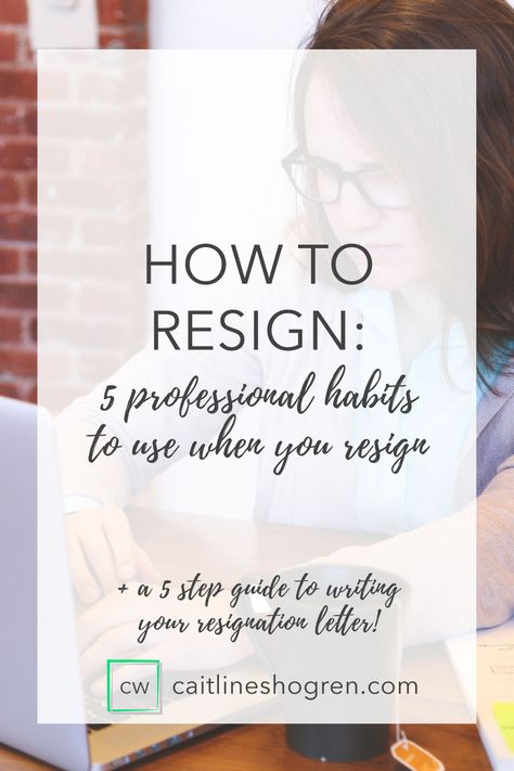 How should you resign from your position? Here are 5 tips to summon the courage to resign, and how to do so in a professional manner. Plus, a 5 step guide in how to write a resignation letter! Resigning From Job Resignation Letter, How To Write A Retirement Resignation Letter, Writing A Resignation Letter, How To Write A Letter Of Resignation, Resigning From Job Tips, How To Write Resignation Letter, Letters Of Resignation For Work, Giving Notice At Work, How To Quit A Job Gracefully