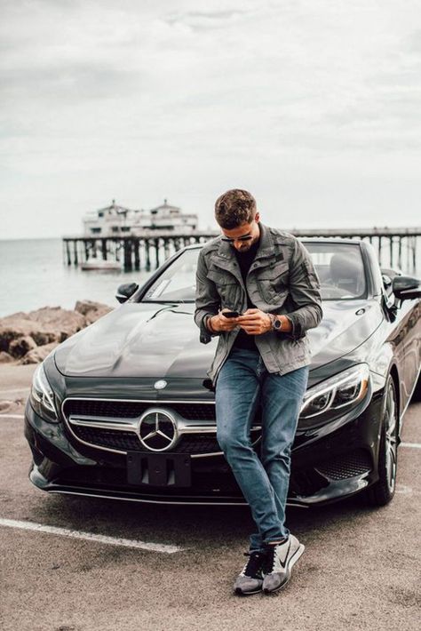 Men Cars Photography, Car Photoshoot, F Men, Men's Business Outfits, Car Poses, Mens Photoshoot Poses, Instagram Men, Portrait Photography Men, Men Photoshoot