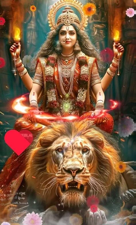 Maa Ambe Hd Wallpaper, Photo To Cartoon Photoshop, Navratri Devi Images, Hindu Statues Goddesses, Mother Earth Art, Maa Durga Photo, Devi Images, Durga Picture, Pictures Of Shiva