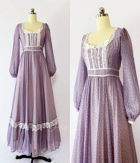 Poofy Dress, Gunne Sax Dress, Cottagecore Outfits, Fantasy Dress, Fantasy Fashion, Modest Outfits, Sewing Dresses, Instagram Sign, Pretty Dresses