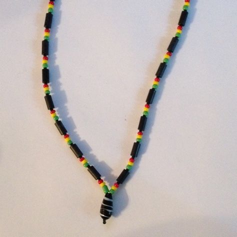 Rasta necklace from Jamaica Rasta necklace from Jamaica Jewelry Necklaces Jamaica Jewelry, Jamaican Jewelry, Rasta Necklace, Jamaican Colors, Color Jewelry, Jamaica, Full Service, Hair Wrap, Customer Support