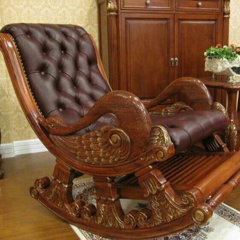 Carving Furniture, Wood Carving Furniture, Front Door Design Wood, Wood Bed Design, Wood Rocking Chair, Interior Design Your Home, Furniture Design Chair, Furniture Design Wooden, Sofa Set Designs