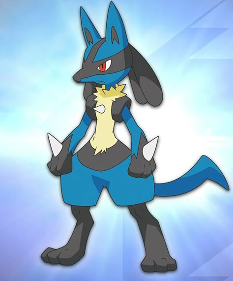 Skz Pokemon, Lucario Reference, Pokemon Lucario, Ash Pokemon Team, Mega Evolution Pokemon, Mega Lucario, Pokémon Heroes, Pokemon Painting, Lucario Pokemon