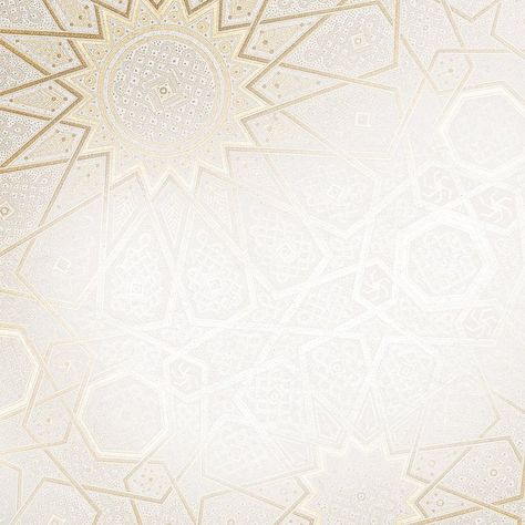 Gold Islamic design pattern background | Free Photo - rawpixel Background Islamic Design, Instagram Post Background, Islamic Background Design, Chat Background, Islamic Design Pattern, Black Background Design, Ramadan Background, Islamic Background, Islamic Patterns