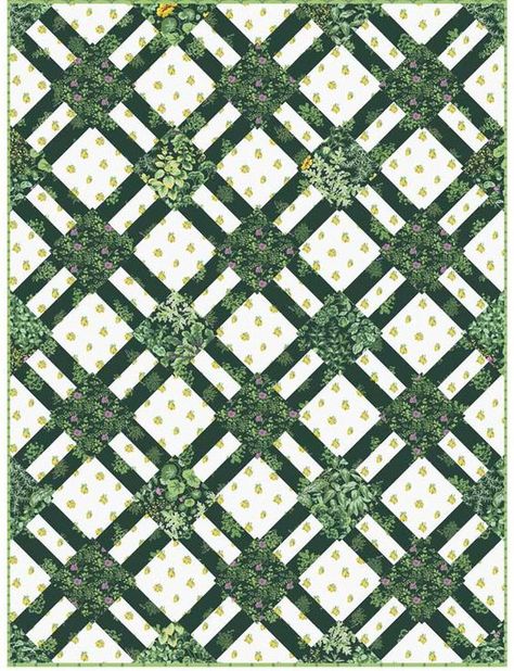 Irish Quilt, Celtic Quilt, Lattice Quilt, Two Color Quilts, Beauty Tips And Tricks, Quilt Square Patterns, Plaid Quilt, Lap Quilts, Patchwork Quilt Patterns