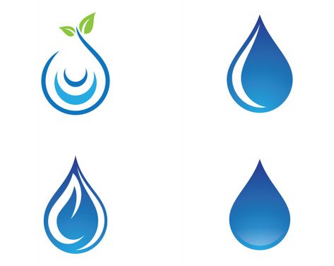 Water drop vector icon Premium Vector | Premium Vector #Freepik #vector #water #icon #leaf #green Water Symbols, Logo Design Water, Water Drop Drawing, Water Drop Vector, Water Drop Logo, Water Symbol, Fashion Website Design, Water Icon, Drop Logo