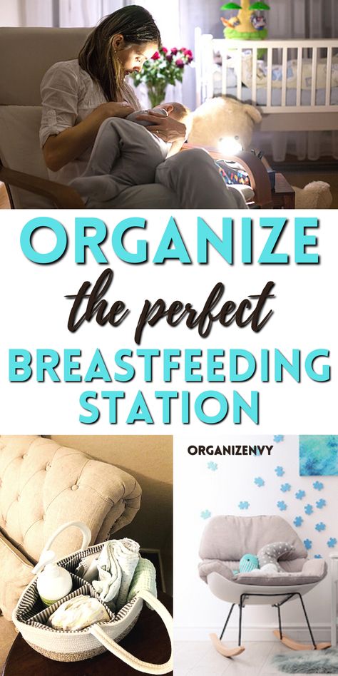 How to organize a breastfeeding station Nursing Corner In Bedroom, Nursing Station Breastfeeding, Nursing Room Ideas, Nursing Nook, Nursing Corner, Hand Snacks, Nursing Table, Breastfeeding Station, Nursing Station