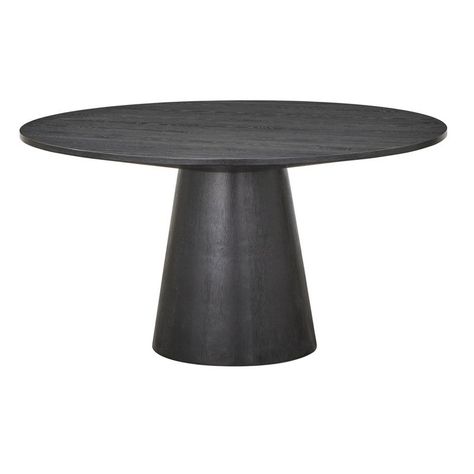 Black Dining Room Table Round, Round Dining Table 60 Inch, Black Circle Dining Room Table, Black Dining Table Round, Black Round Dining Table And Chairs, Black Circle Dining Table, Black Pedestal Dining Table, Modern Dining Table Round, Round Black Table