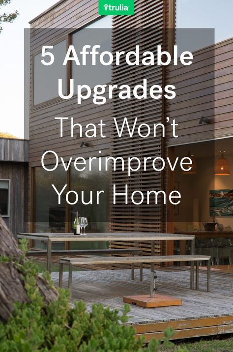 5 Affordable Upgrades That Won’t Overimprove Your Home Cozy Armchair, Washington House, House Buying, Retro Contemporary, Home Improvement Ideas, Vanity Mirrors, Home Decor On A Budget, Decor On A Budget, Affordable Decor