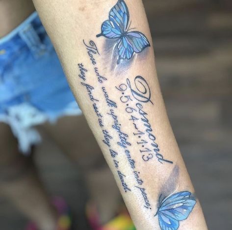 Long Live Tattoo, Memorial Tattoo Ideas, Blessed Tattoos, Word Tattoo Ideas, Cousin Tattoos, Unique Tattoos For Women, Cute Simple Tattoos, Word Tattoo, Flower Wrist Tattoos