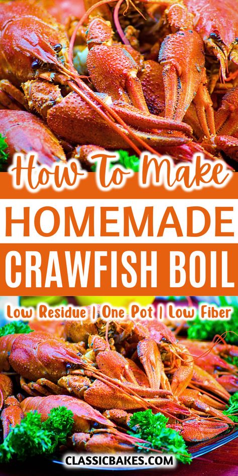 Get ready to enjoy a Southern favorite with this classic Crawfish Boil! Packed with tender crawfish, corn, potatoes, and savory spices, this recipe brings a touch of Cajun flavor to your table. Perfect for gatherings, it’s a delicious and easy way to satisfy seafood lovers. Crawfish Boil Recipe, Boil Recipes, Crawfish Recipes, Small Red Potatoes, Boiled Food, Easy Recipes For Beginners, Crawfish Boil, Cooking Seafood, Seafood Boil