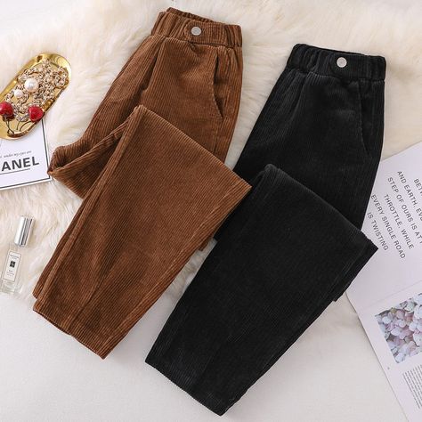 Winter Hijab Outfits, Plus Size Autumn, Casual Pants Style, Fall Winter Dresses, Cute Spring Outfits, Trousers Pants, Plus Size Pants, 2019 Fashion, Black Trousers