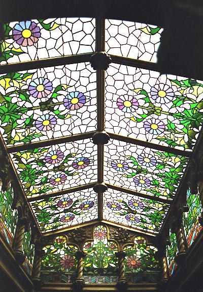 Stained Glass Ceiling, Starověký Egypt, Mosaic Stained, زجاج ملون, Sunrooms, Glass Roof, Art Stained, Earthship, Green House