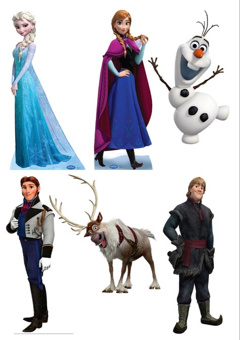 Frozen Characters Printables, Frozen Images Printables, Elsa Frozen Pictures, Frozen Elsa Cake Topper, Topper Frozen, Frozen Birthday Outfit, Elsa Cake Toppers, Happy Birthday Disney, Frozen Images