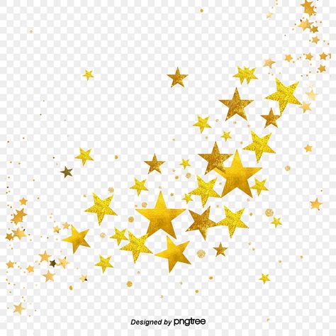 Golden Star, Color Dorado, Stars