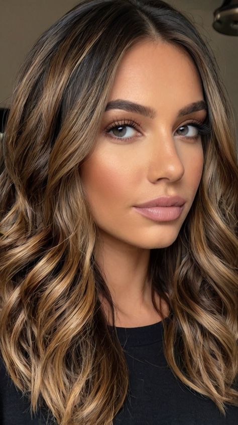 💎 Achieve the Magnificent Light Brown Hair With Dark Roots fall bronde balayage | Refined ☀️ Brown Hair With Dark Roots, Dark Caramel Balayage, Fall Bronde Balayage, Hair With Dark Roots, Balayage Hairstyle, Balayage Hairstyles, Bronde Balayage, Hair Maintenance Tips, Autumn Look