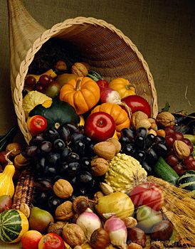 Basket of Fruits and Vegetables | Close-up of assorted fruits and vegetables in a basket | Stock Photo ... Basket Of Fruit, Basket Of Fruits, Colorful Fruits And Vegetables, Basket With Vegetables, Fruit And Vegetable Still Life Photography, Fruits And Vegetables Wallpaper, Basket Full Of Fruits, Eye Health Food, Thanksgiving Iphone Wallpaper