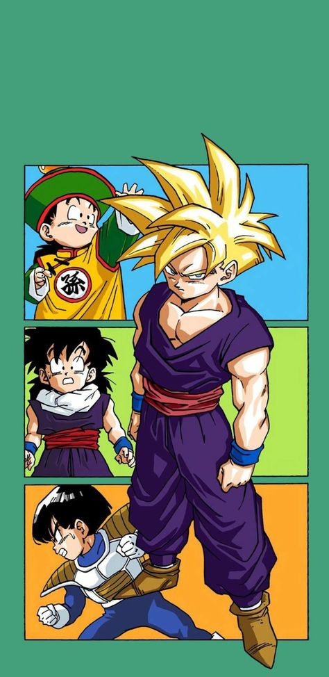 Teen Gohan, Last Game Manga, Dbz Wallpapers, Dragon Ball Z Iphone Wallpaper, Image Dbz, Z Wallpaper, Dragon Ball Wallpaper Iphone, Son Gohan, Goku Wallpaper