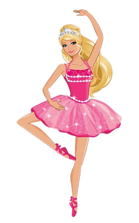 a Barbie Ballerina, Barbie Png, Ballerina Clipart, Barbie Theme Party, Ballerina Barbie, Barbie Printables, Barbie Cartoon, Barbie Images, Barbie Birthday Party