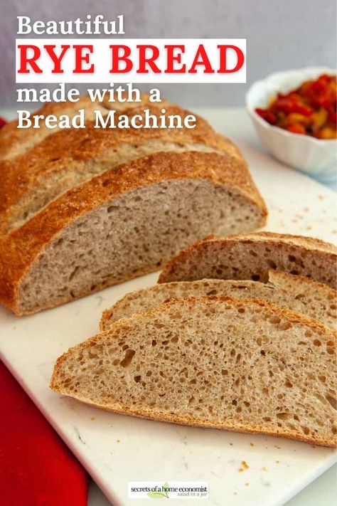 Rye Bread For Bread Machine, Rapid Bread Machine Recipe, Caraway Rye Bread Machine Recipe, Rye Bread Bread Machine Recipe, Breadmaker Rye Bread Recipe, Bread Machine Recipes Videos, Rye Bread In Bread Machine, Bread Machine Rye Bread Recipe Simple, Bread Maker Rye Bread Recipe