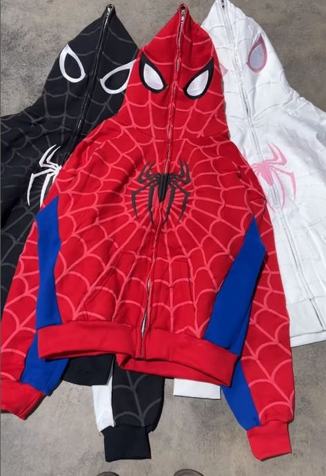 Spider Man Zip Up Hoodie, Spiderman Clothes, Spiderman Things, Spiderman Stuff, Spiderman Room, Spiderman Outfit, All Spiderman, Spiderman Gifts, Spiderman Theme