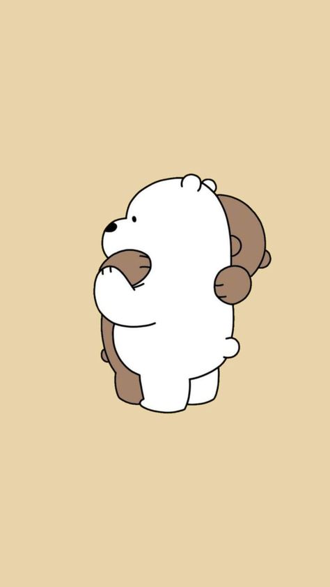 We Bare Bears Wallpapers Aesthetic, White Bear Wallpaper, Iphone Wallpaper Cat, Handy Wallpaper, طابع بريدي, Jelly Wallpaper, We Bare Bears Wallpapers, Iphone Wallpaper Kawaii, Ice Bears