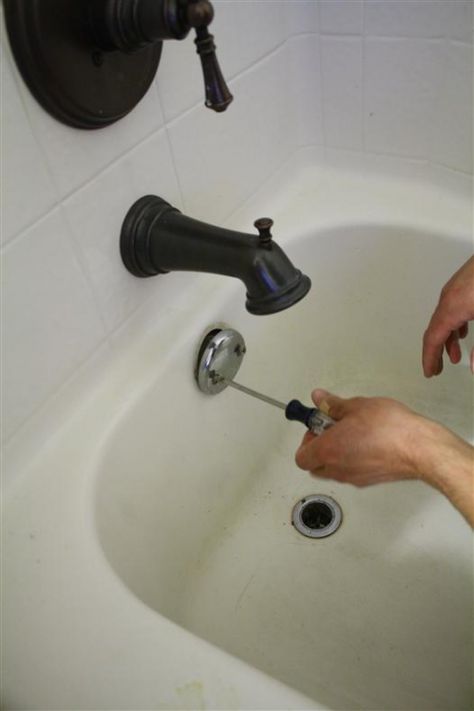 How to replace a drain Bathtub Trim, Makeover Kamar Mandi, Old Bathtub, Room Vibes, Bathtub Drain, Bathroom Update, Bathroom Redo, Bath Room, Trim Kit