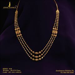 Add the elegance to your beauty... Get In Touch With us on +919904443030 #myjewelegance #realdiamond #gold916 #love #fashion #jewellery Step Chains In Gold Indian, Mala Designs, Gold Necklace Wedding, Gold Pearl Jewelry, Gold Jewellry, Fancy Jewelry Necklace, Pretty Jewelry Necklaces, Handmade Gold Jewellery, Gold Chain Design