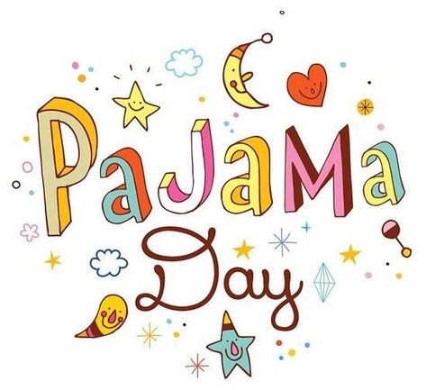 Tomorrow is Pyjama Day!! Come in your comfiest jammies!! Pajamas Day At School, Pajama Day At School, Daycare Themes, Pj Day, Cvc Words Kindergarten, Pijama Party, Pajama Day, Teacher Boards, National Days