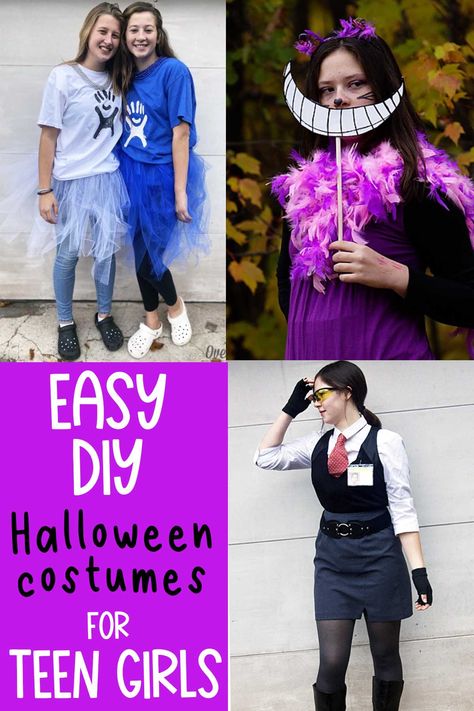 DIY Halloween costume of The Rook from Fortnite + 2 other great DIY costume ideas for teenage girls Teen Costume Diy, Diy Teen Costumes Halloween Boy, Halloween Costume For Girls 10-12, Halloween Costumes Girls 10-12, Cheshire Cat Costume Diy, Halloween Costumes For Girls 12-14 Year, Diy Cheshire Cat Costume, Diy Teen Halloween Costumes, Teen Girl Costumes