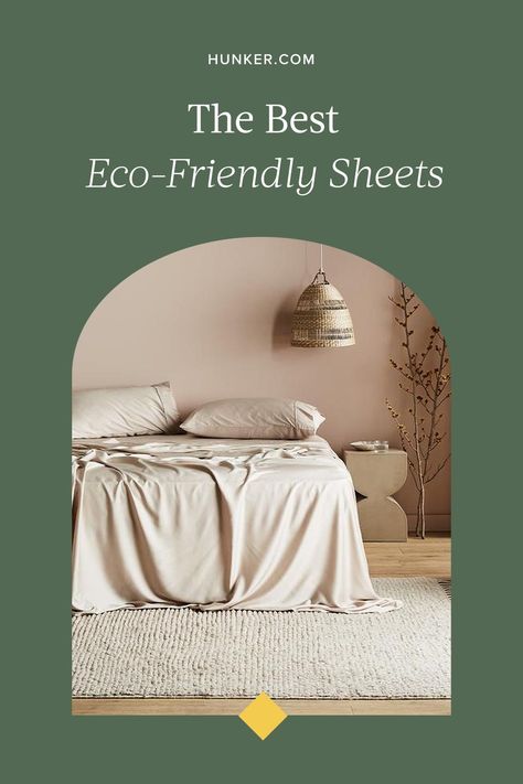 We've rounded up the most eco-friendly sheets on the market to prove our point. They're sustainable; some are organic. #hunkerhome #sheets #bestbedsheets #bedsheet Eco Friendly Bedding, Best Bed Sheets, Linen Sheet Sets, Bedroom Decor Inspiration, Perfect Bedding, Percale Sheets, Perfect Bedroom, What's Your Style, Dreamy Bedrooms